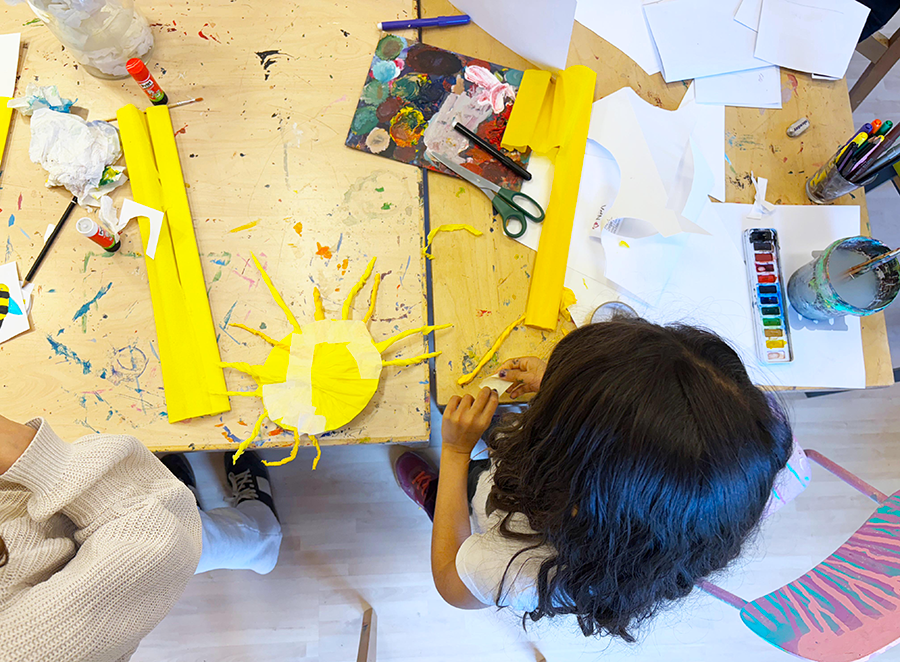 Teckningsprojekt för grundskolan under Kulturåret i Södertälje