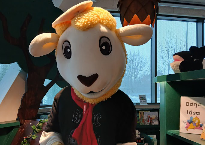 Kulturåret i Södertäljes maskot Kulturfåret